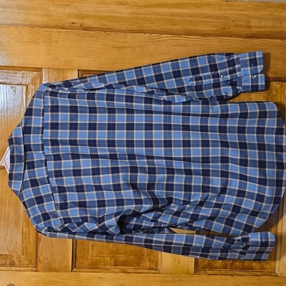 Levis Vintage 1970s Long Sleeve White Tag Button Down Blue M - Picture 2 of 3